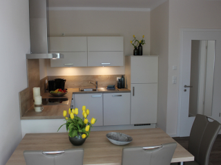 Essbereich mit Küche